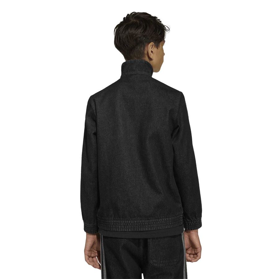 Firebird denim track top felpa full zip da bambino Adidas | KE2965X